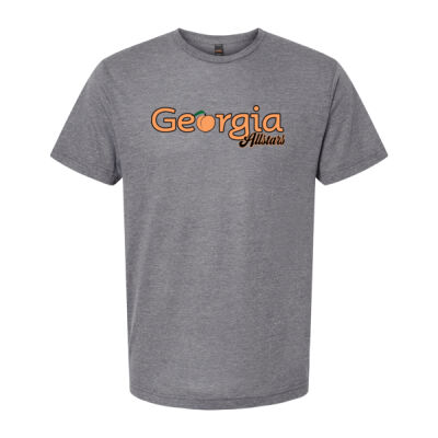 Georgia_With_Peach_D1 - Unisex Tri-Blend T-Shirt Thumbnail