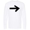 Gold Soft Touch Long Sleeve T-Shirt (Adult) Thumbnail