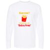 Gold Soft Touch Long Sleeve T-Shirt (Adult) Thumbnail