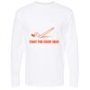 Gold Soft Touch Long Sleeve T-Shirt (Adult) Thumbnail