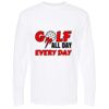 Gold Soft Touch Long Sleeve T-Shirt (Adult) Thumbnail