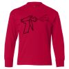 Authentic Cotton Long Sleeve T-Shirt (Youth) Thumbnail