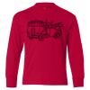 Authentic Cotton Long Sleeve T-Shirt (Youth) Thumbnail